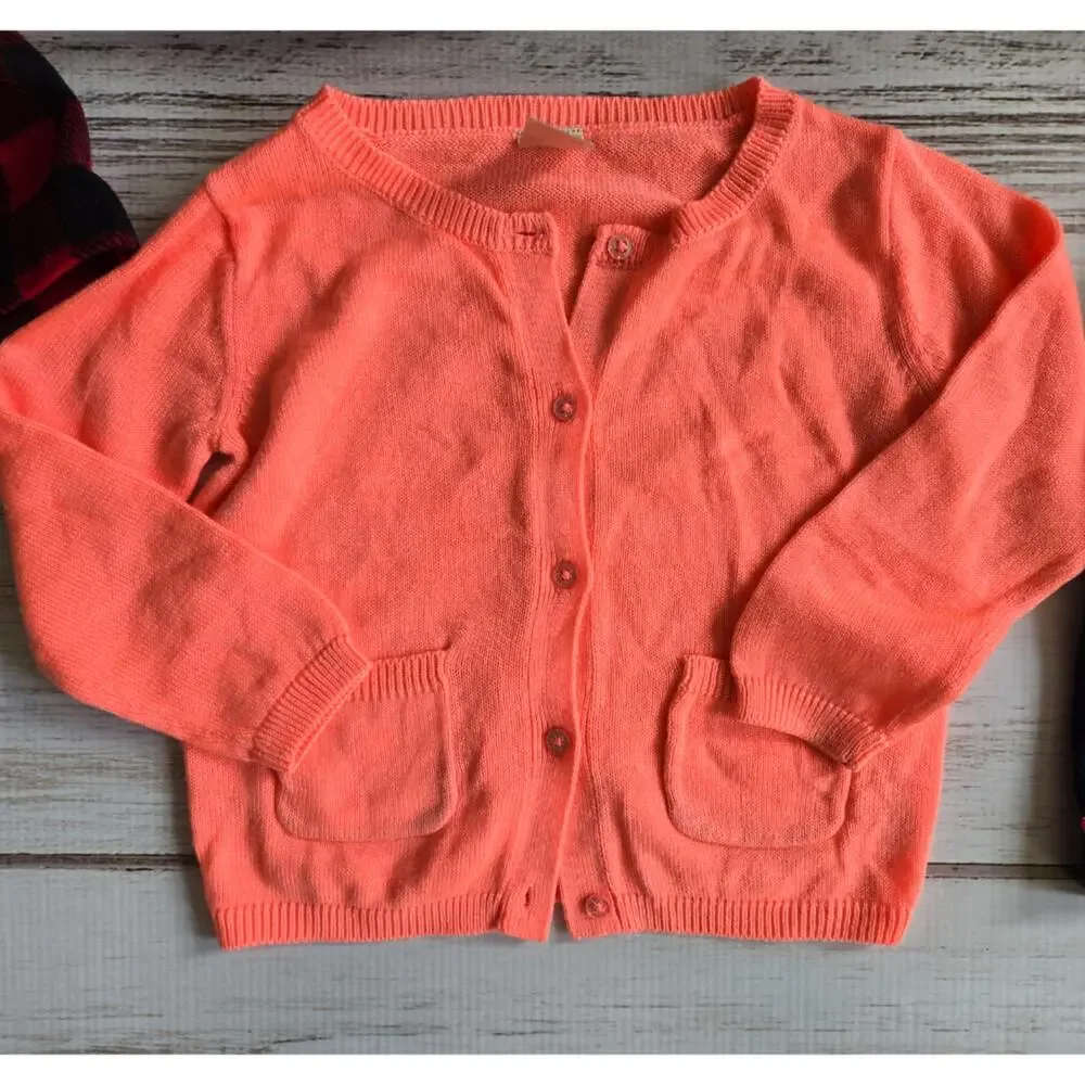 Toddler Girls 5 piece Winter Tops Bundle sz 18M